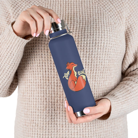 22oz Vacuum Insulated Bottle - For FOX Sake
