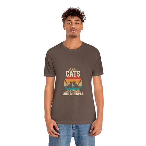 Unisex Jersey Short Sleeve Tee - Cats