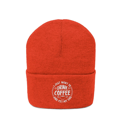 Knit Beanie - Drink Coffee