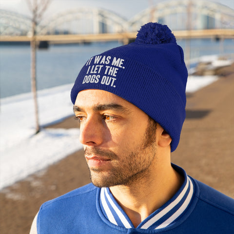 Pom Pom Beanie - Let the Dogs Out