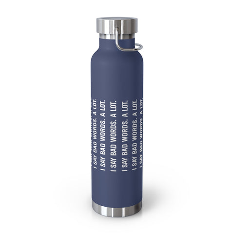 22oz Vacuum Insulated Bottle - Bad Words