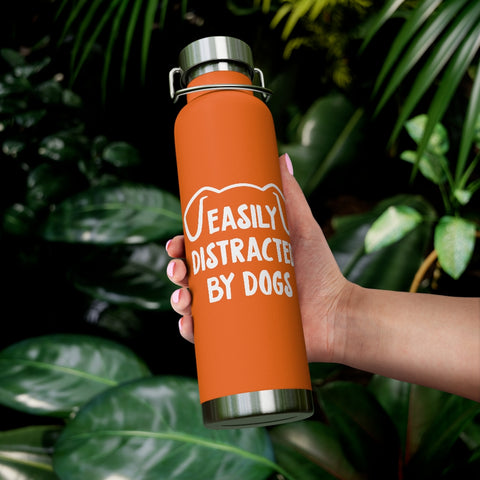 22oz Vacuum Insulated Bottle - Easily Distracted