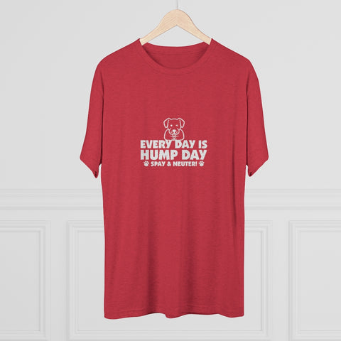 Unisex Tri-Blend Crew Tee - Hump Day