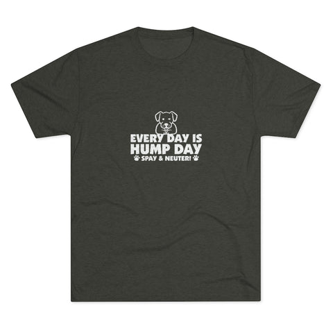 Unisex Tri-Blend Crew Tee - Hump Day
