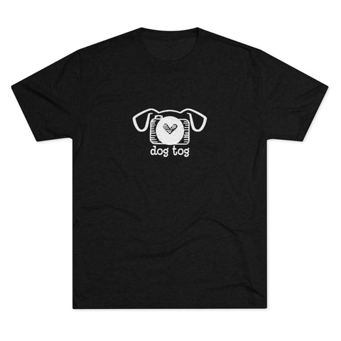 Unisex Tri-Blend Crew Tee - Dog Tog