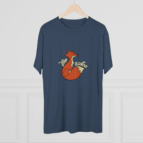 Unisex Tri-Blend Crew Tee - For FOX Sake