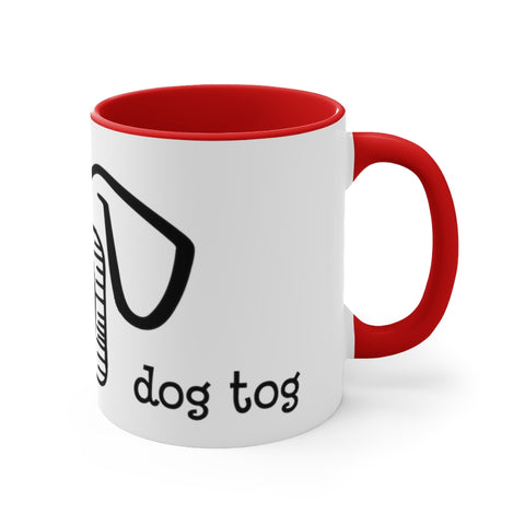 Accent Coffee Mug, 11oz - Dog Tog
