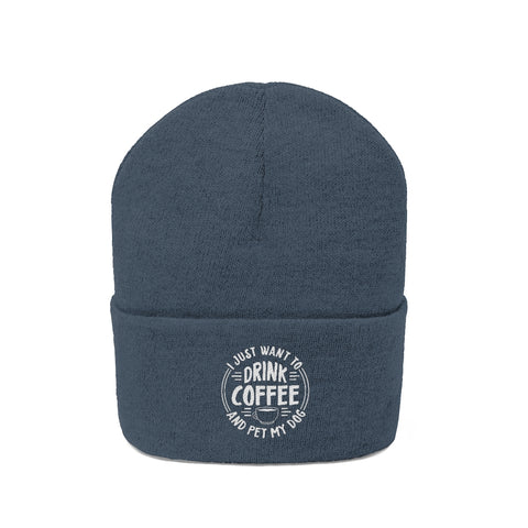 Knit Beanie - Drink Coffee