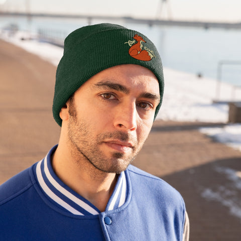 Knit Beanie - For FOX Sake