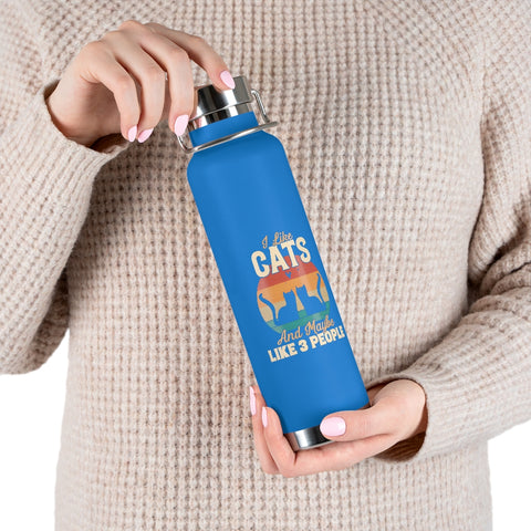 22oz Vacuum Insulated Bottle - Cats