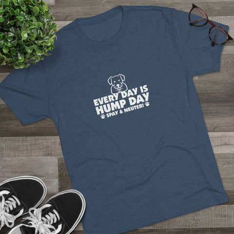 Unisex Tri-Blend Crew Tee - Hump Day