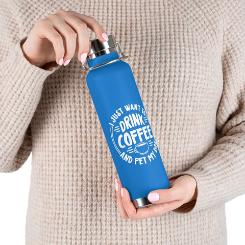 22oz Vacuum Insulated Bottle - Drink Coffee