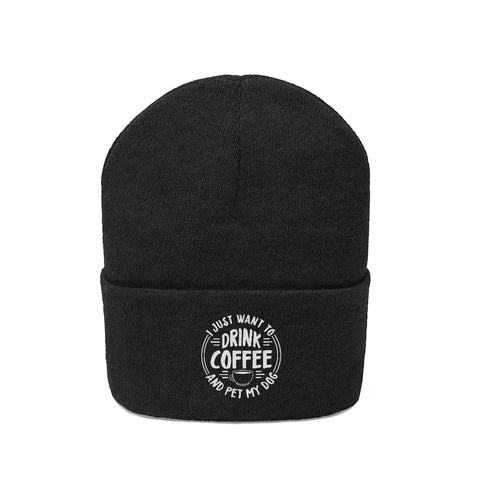 Knit Beanie - Drink Coffee