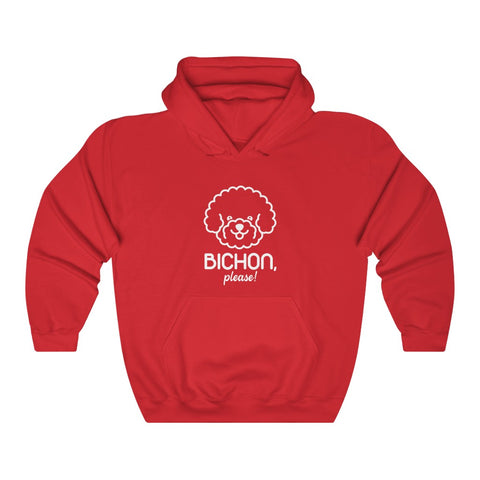 Unisex Heavy Blend™ Hooded Sweatshirt - Bichon Please