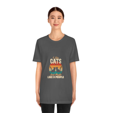 Unisex Jersey Short Sleeve Tee - Cats