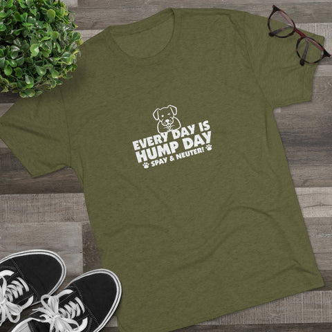 Unisex Tri-Blend Crew Tee - Hump Day