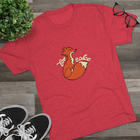 Unisex Tri-Blend Crew Tee - For FOX Sake
