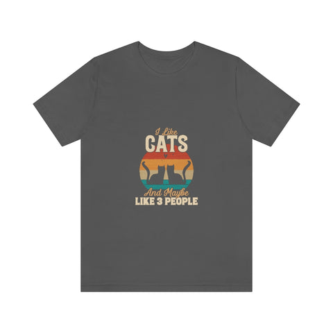 Unisex Jersey Short Sleeve Tee - Cats