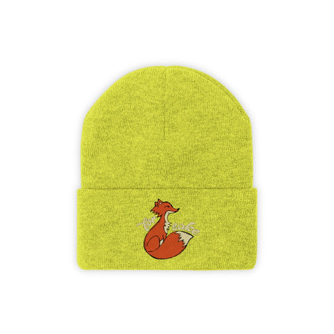 Knit Beanie - For FOX Sake